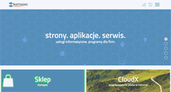 Desktop Screenshot of komspec.pl